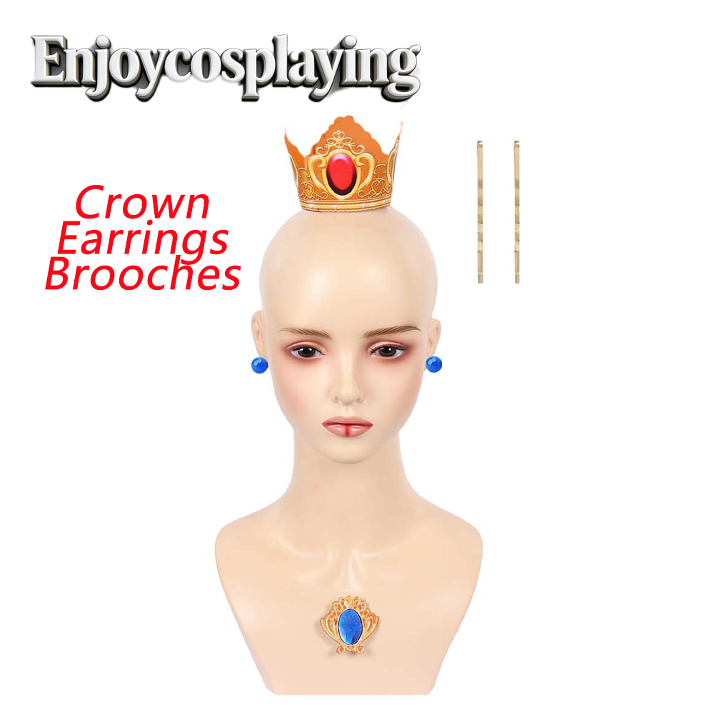 Women Accessories Earrings - Anime Game 2026 Movie Princess Peach