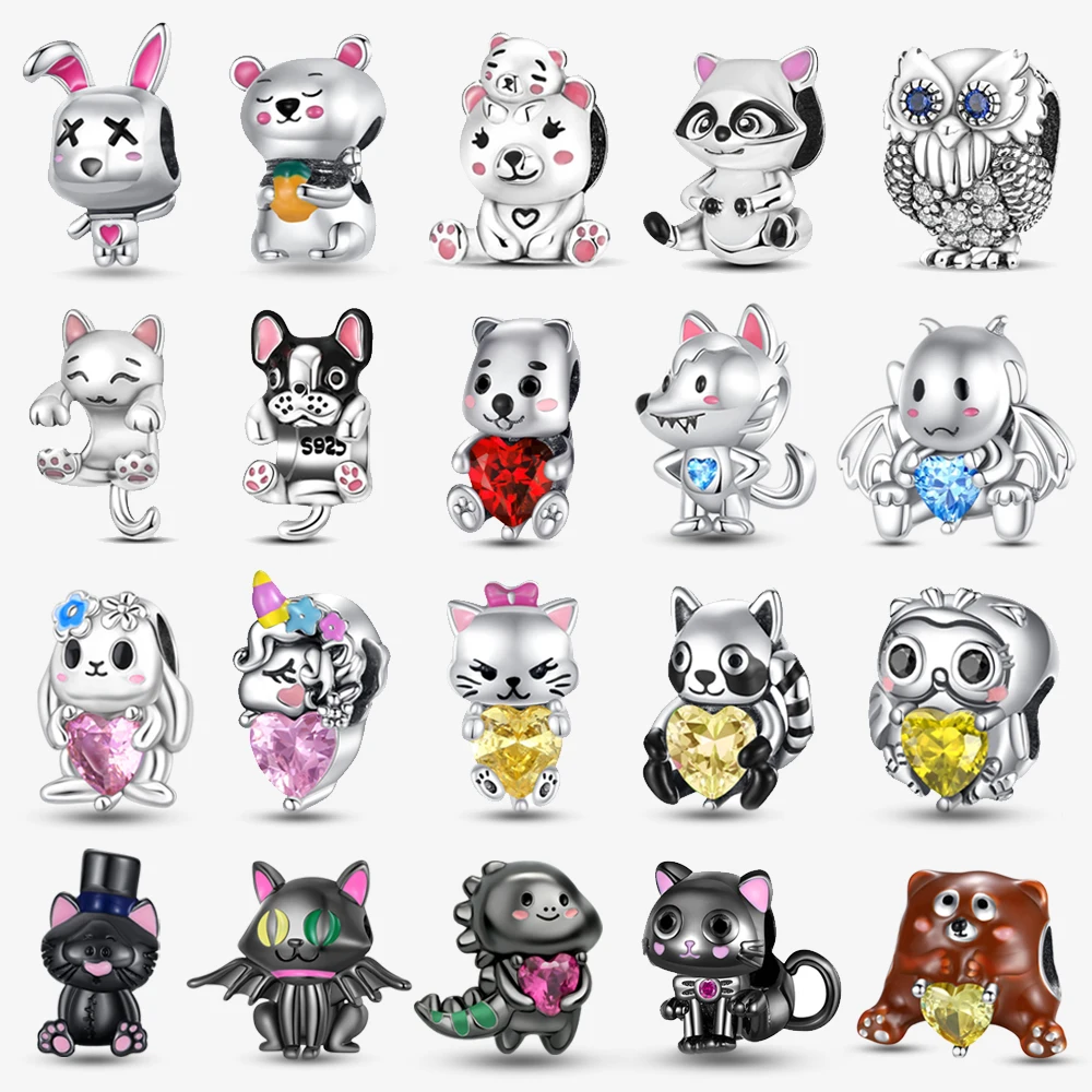 Women Accessories Pandora - New 925 Sterling Silver Cute Animal