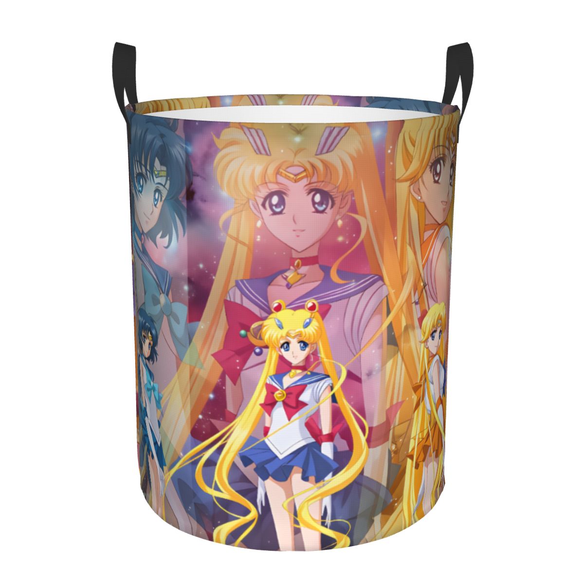 Women Accessories Hamper - Sailor Moon Mercury Venus Laundry Hamper