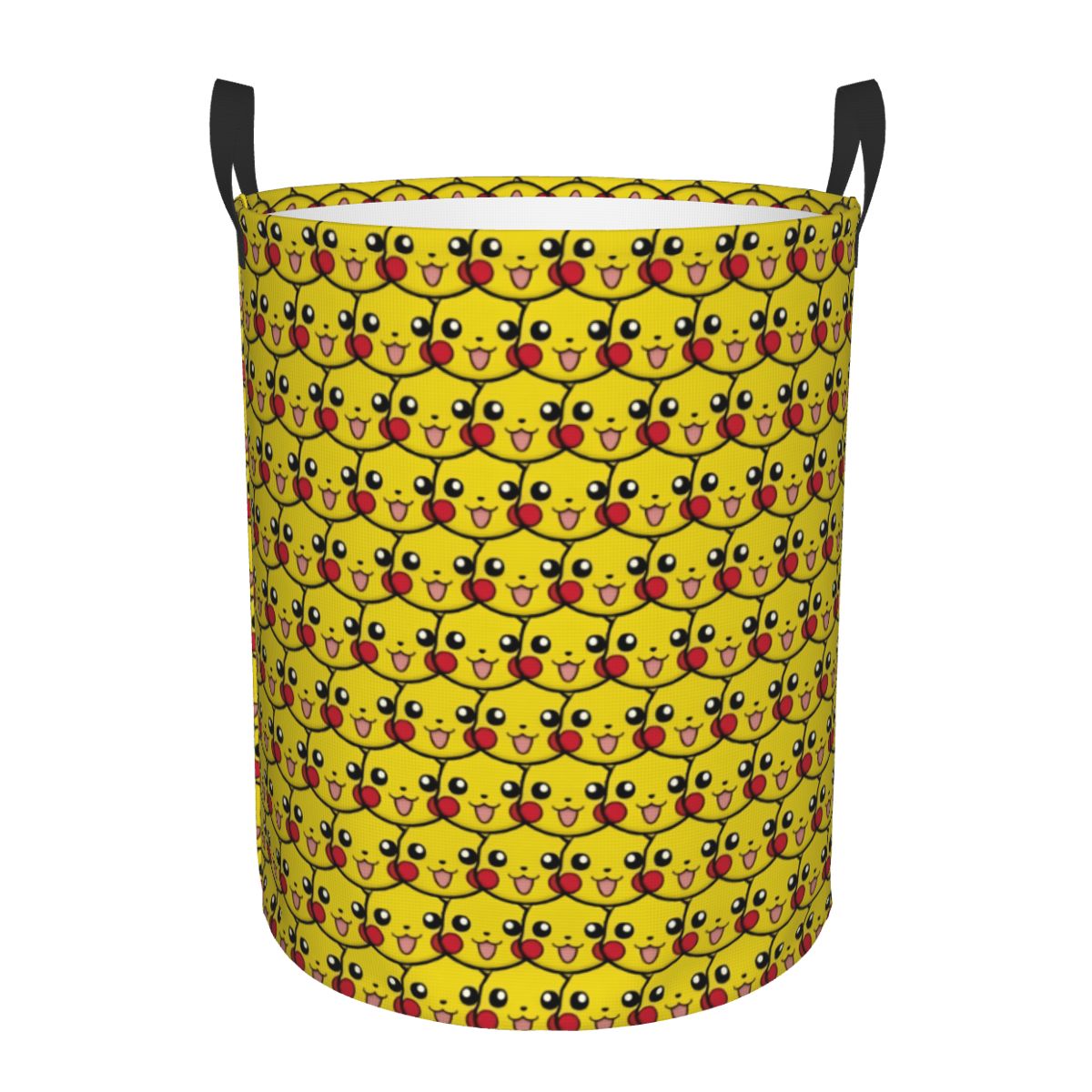 Women Accessories Hamper - Pikachu Seamless Pattern Pokemon Laundry Hamper
