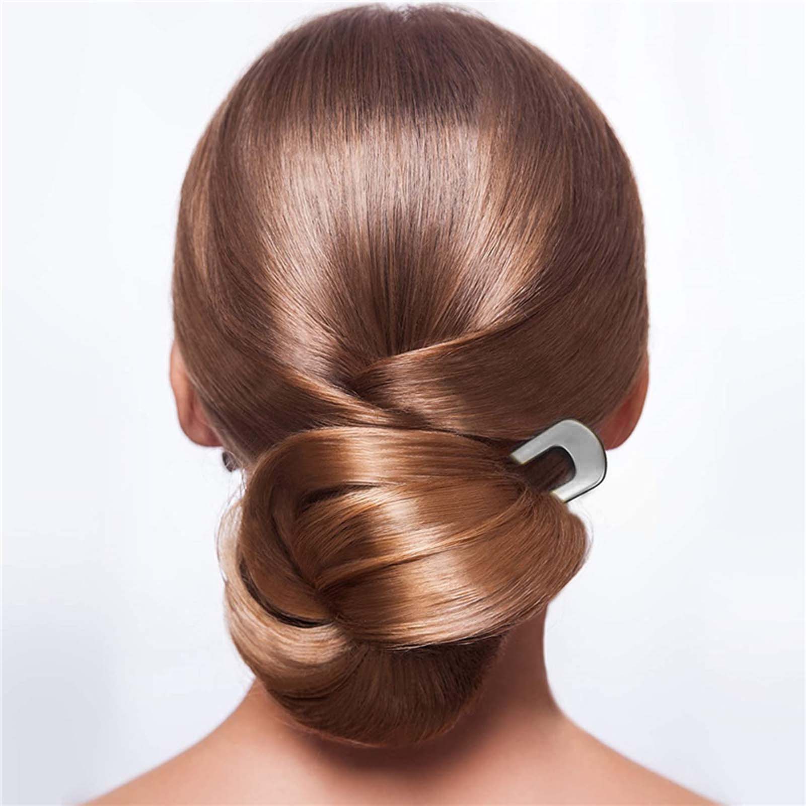 French U Shaped Hair Pins Vint - Women Accessories Aesthetic 评论和价格