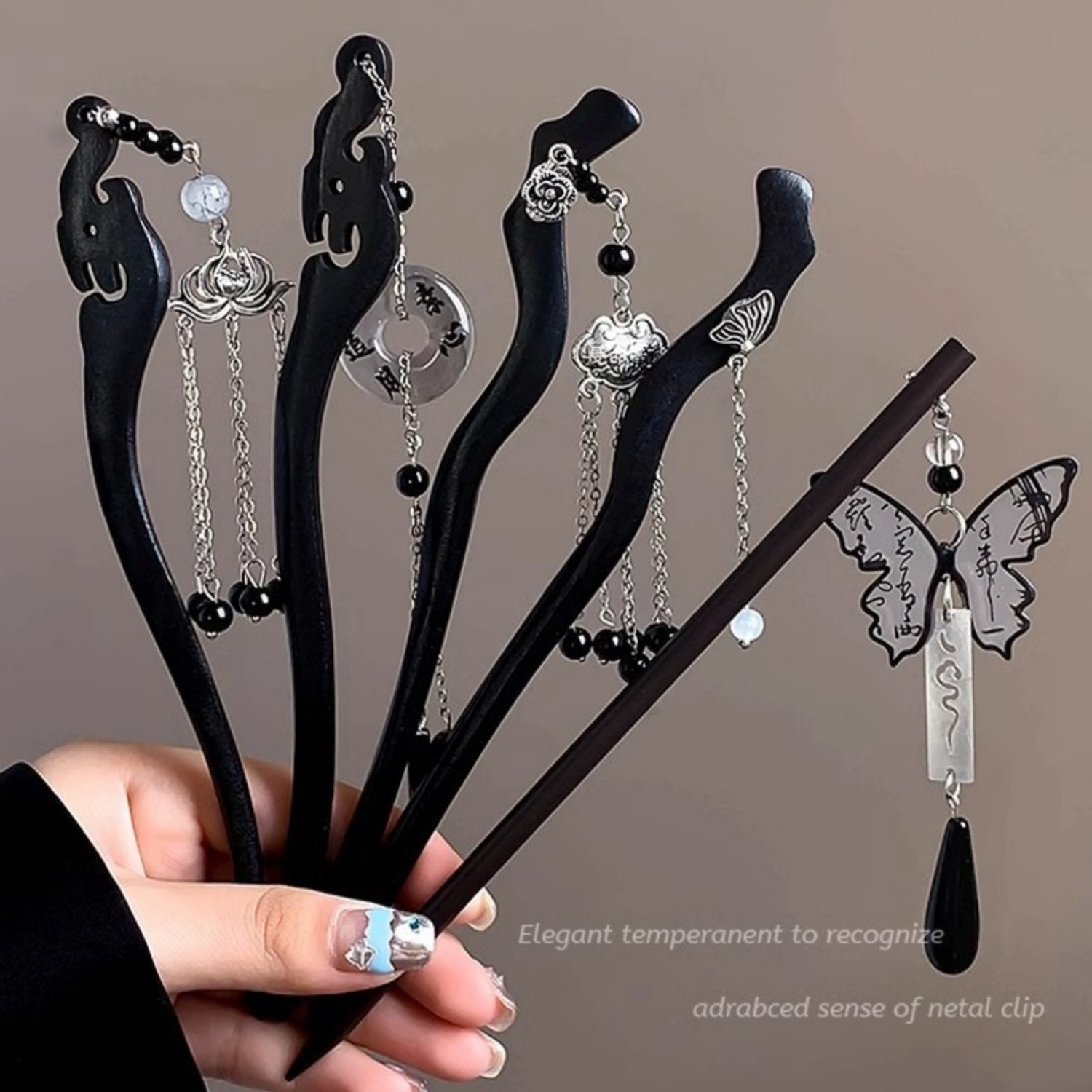 Light Luxury Wooden Tassel Hai - Women Accessories Shop 评论和价格