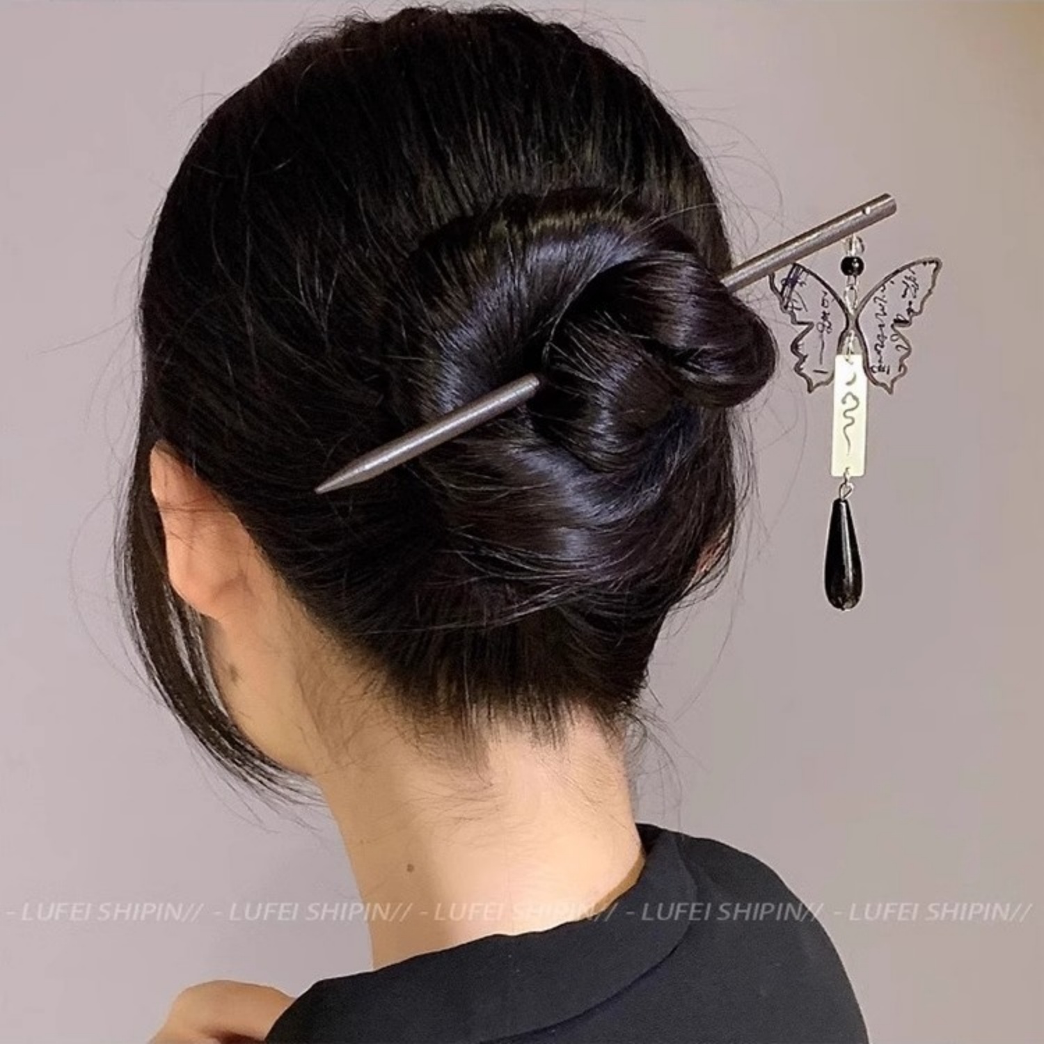 Light Luxury Wooden Tassel Hai - Women Accessories Shop 评论和价格