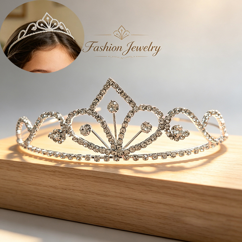 Silver Color Rhinestone Bridal - Women Accessories Aesthetic 评论和价格