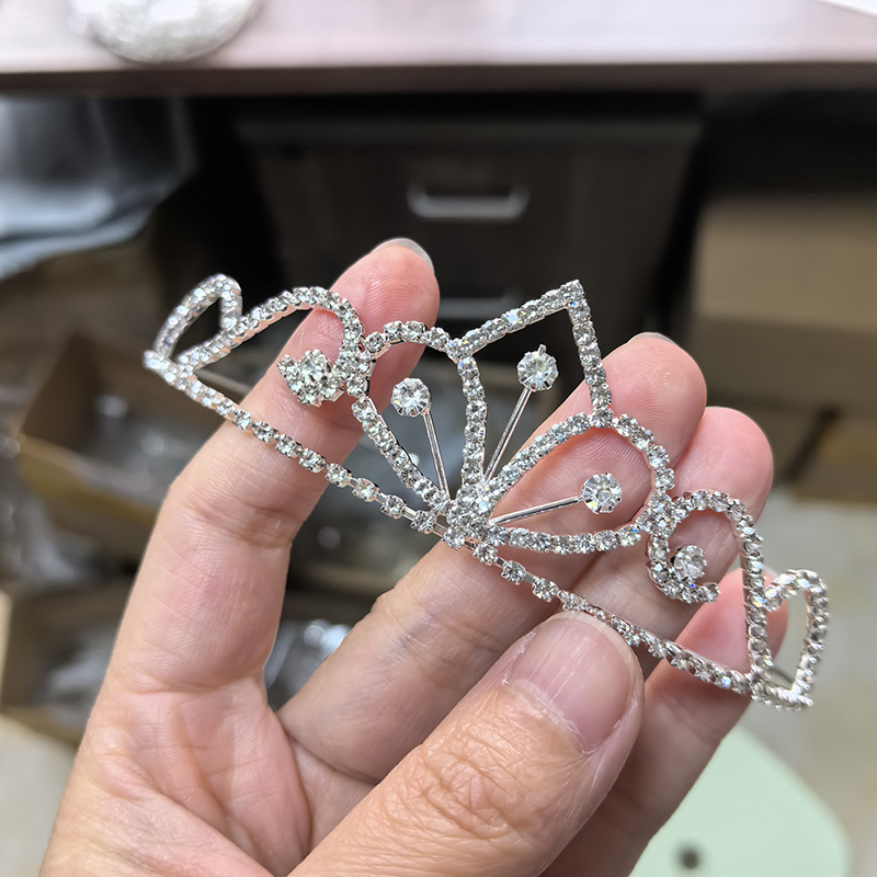 Silver Color Rhinestone Bridal - Women Accessories Aesthetic 评论和价格