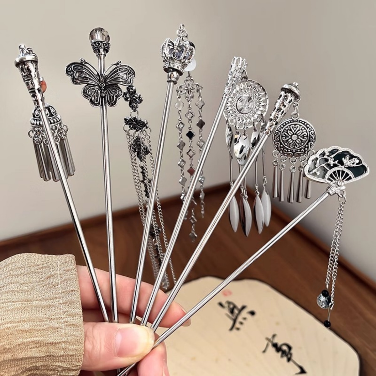 Elegant Women's Hairpin Antiqu - Women Accessories Shop 评论和价格