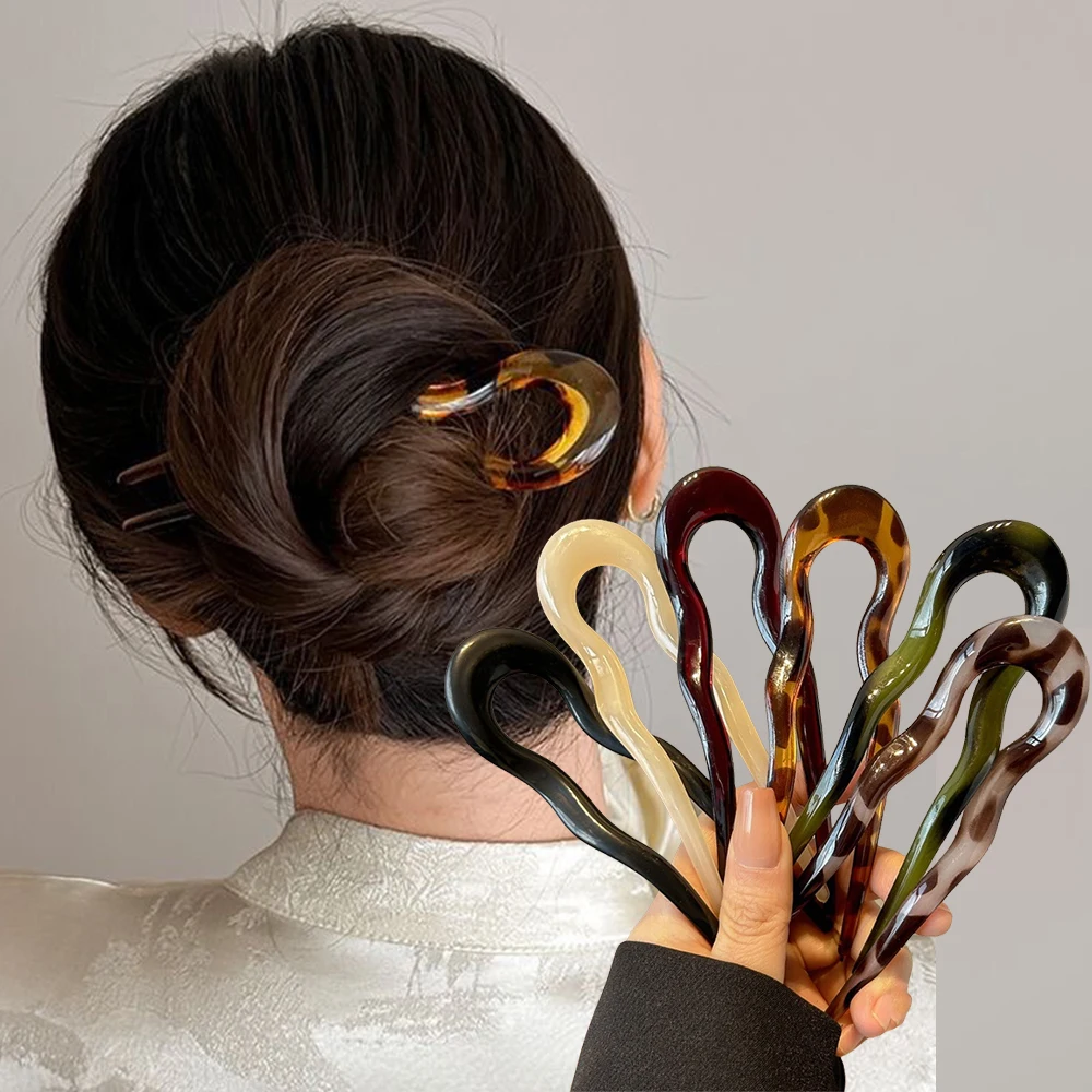 U-Shaped Hair Fork Fashion Tor - Women Accessories Shop 评论和价格