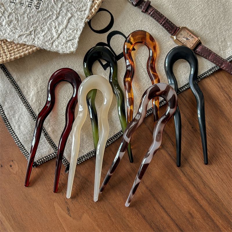 U-Shaped Hair Fork Fashion Tor - Women Accessories Shop 评论和价格