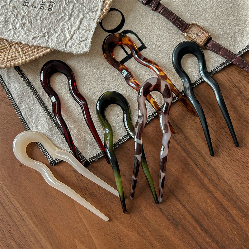 U-Shaped Hair Fork Fashion Tor - Women Accessories Shop 评论和价格