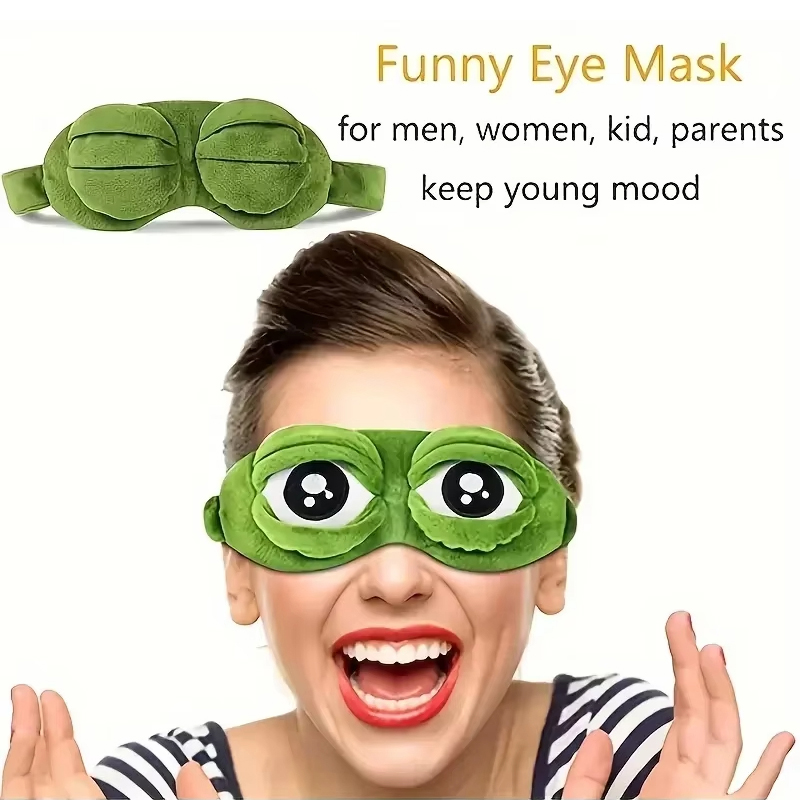 Frog Shaped Eye Mask Party Gam - Women Accessories Aesthetic 评论和价格