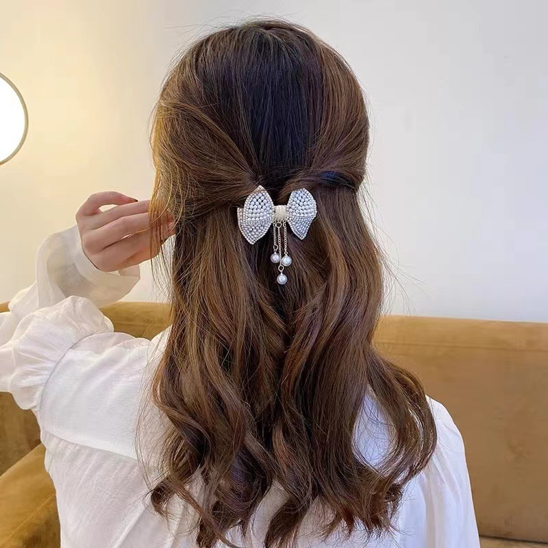 New bow hair clip for women, i - Women Accessories Shop 评论和价格