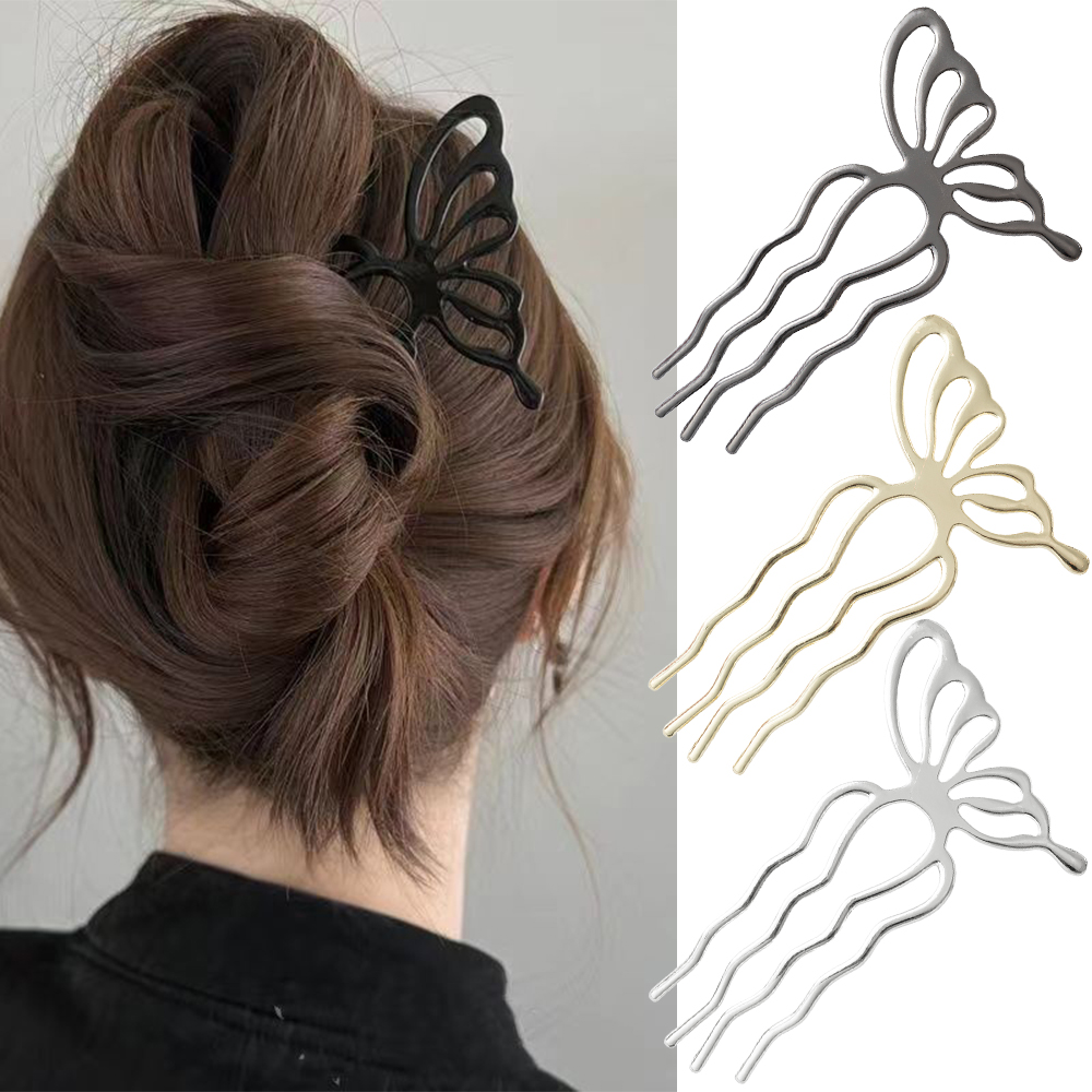 Korean Butterfly U Shape Hair  - Women Accessories Shop 评论和价格