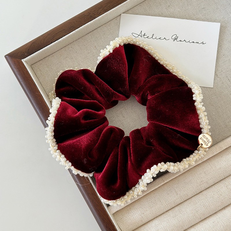 Charm Women Dark Red Velvet Fl - Women'S Accessories Flannels 评论和价格