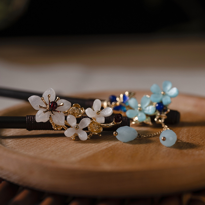 1Pc Wooden Hairpin Headdress f - Women Accessories Shop 评论和价格