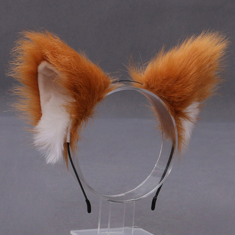 Fluffy Fox Cat Ear Plush Headb - Women Accessories Aesthetic 评论和价格