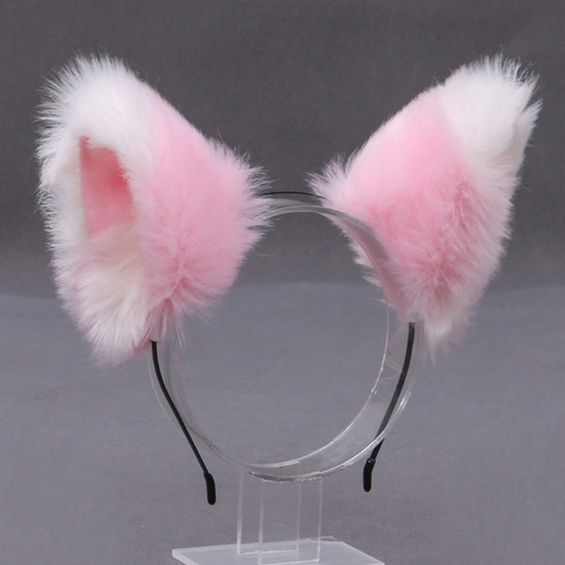 Fluffy Fox Cat Ear Plush Headb - Women Accessories Aesthetic 评论和价格