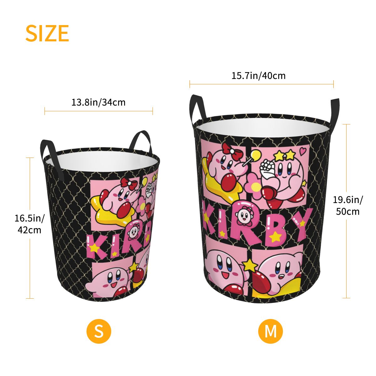 Anime K-Kirbys Laundry Hamper  - Women Accessories Hamper 评论和价格