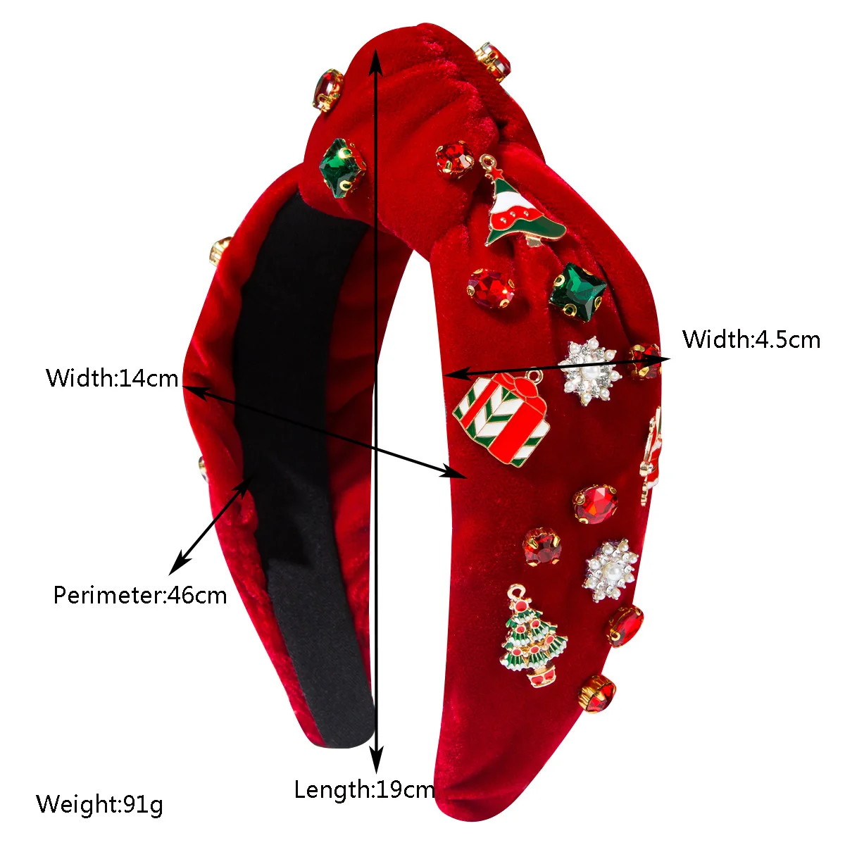 New Christmas Flannel Alloy Gi - Women'S Accessories Flannels 评论和价格
