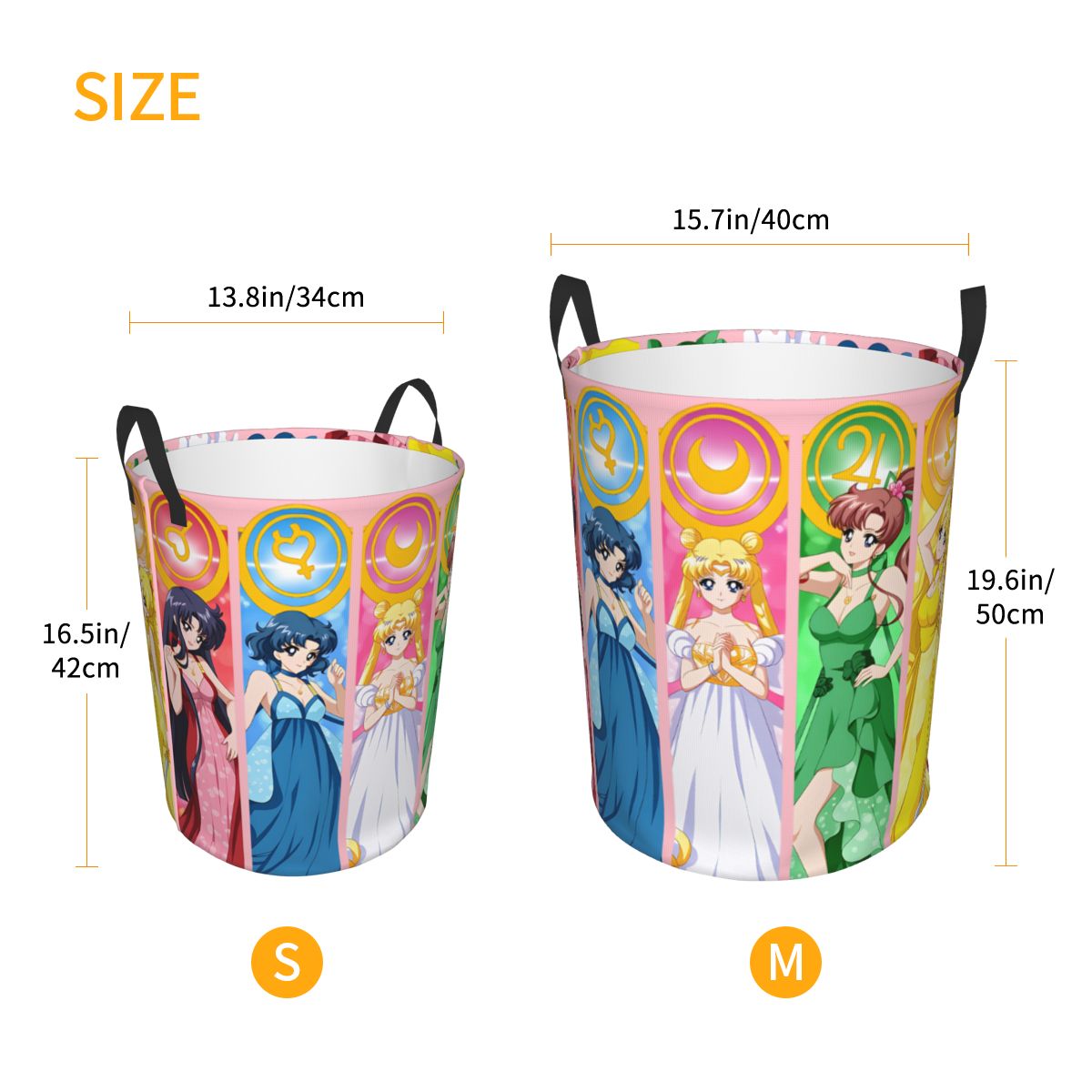 Sailor Moon Mars Venus Laundry - Women Accessories Hamper 评论和价格