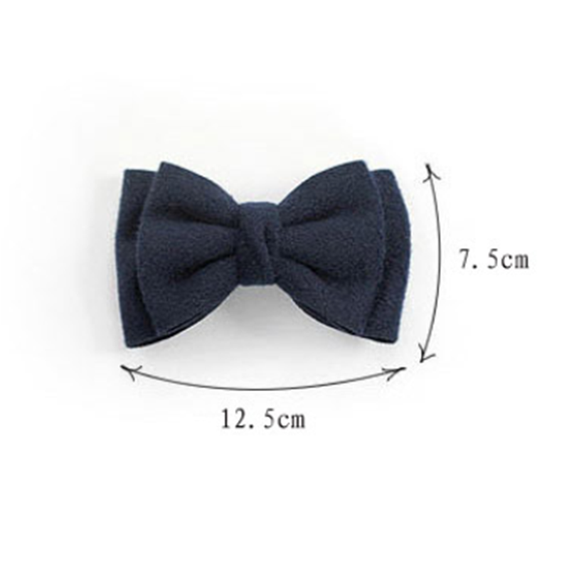 Korean Solid Color Bow Hair Cl - Women'S Accessories Flannels 评论和价格