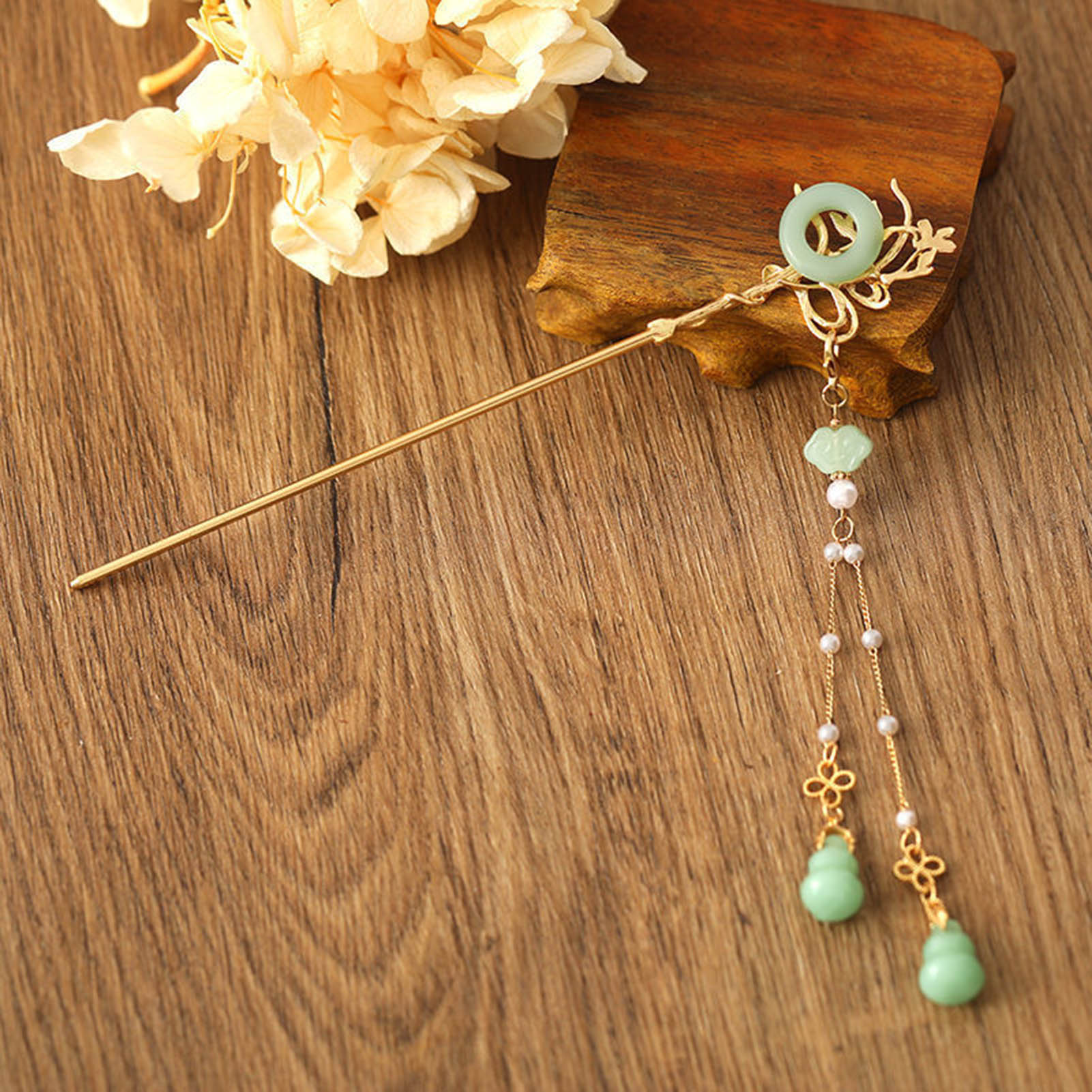 Chinese Style Glass Hairpin Fo - Women Accessories Shop 评论和价格