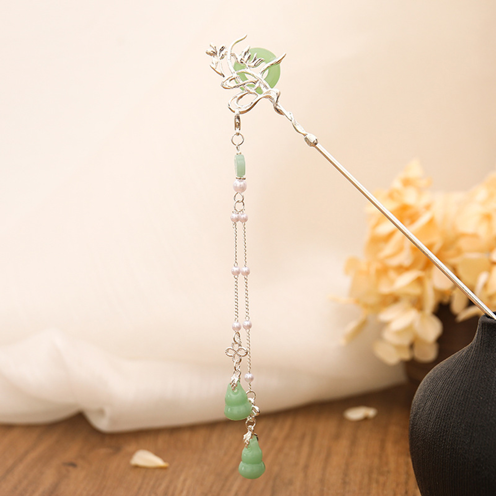 Chinese Style Glass Hairpin Fo - Women Accessories Shop 评论和价格