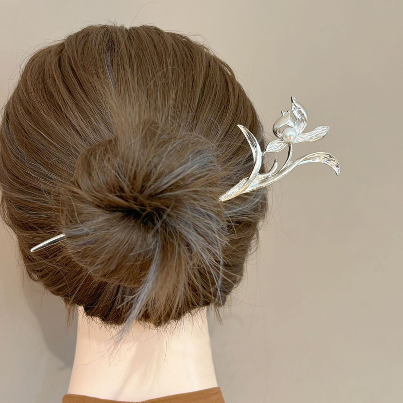 New Chinese Style Silver Orchi - Women Accessories Shop 评论和价格