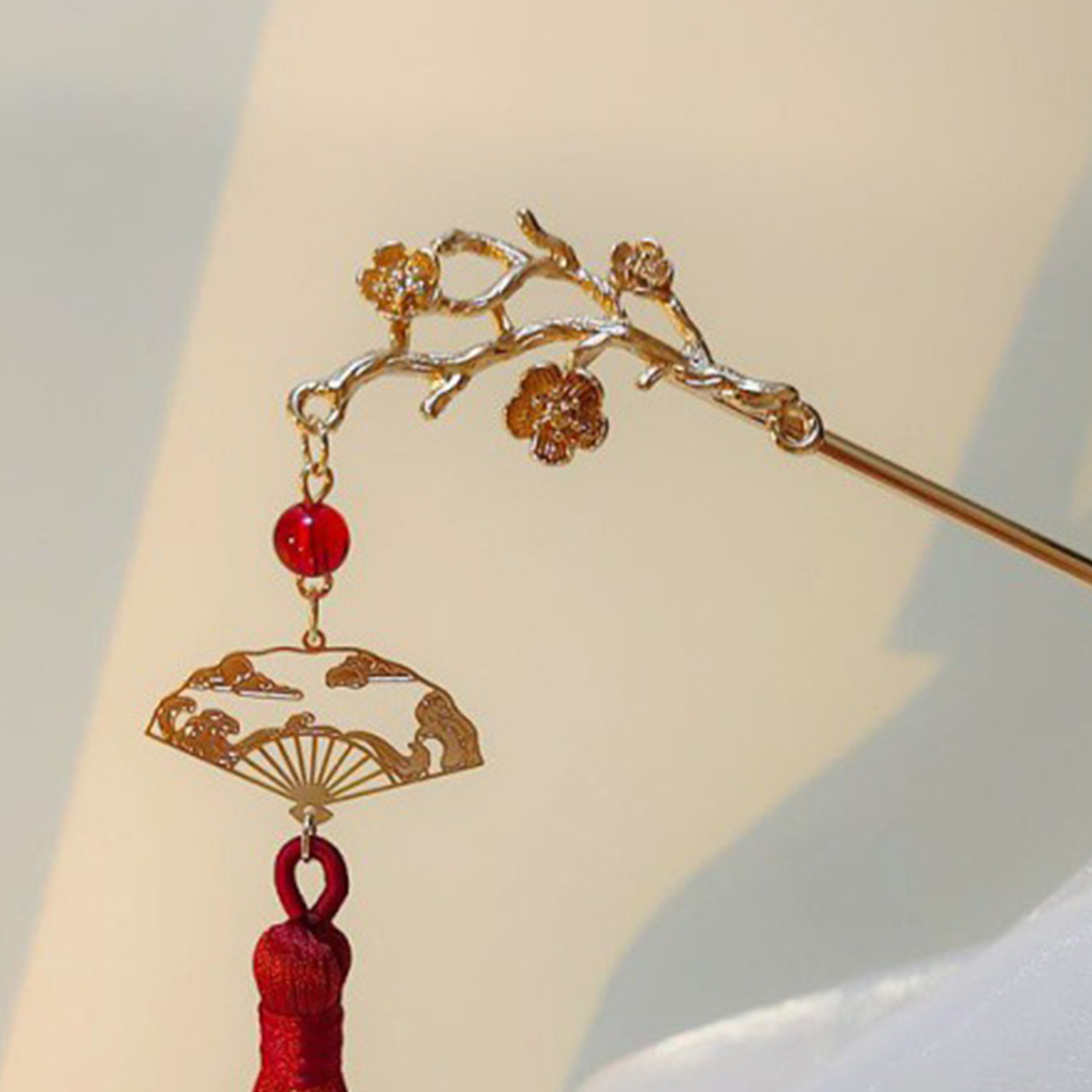 Retro Flower Tassel Hairpin Fo - Women Accessories Shop 评论和价格