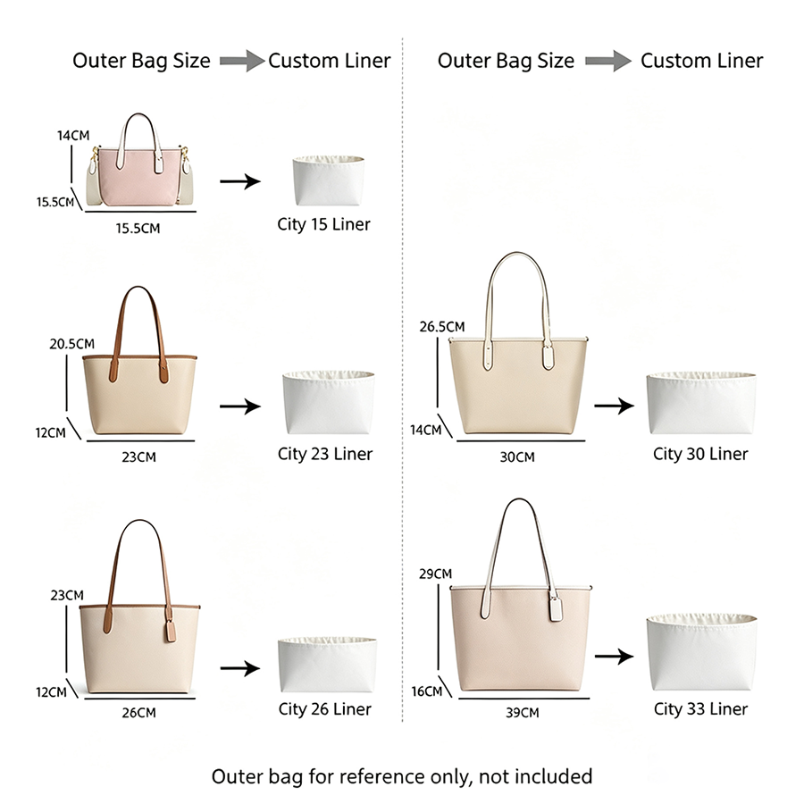 Bag Organizer Insert For city1 - Women Accessories Shop 评论和价格