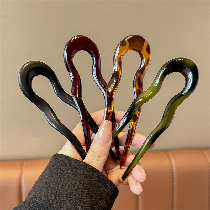 U-Shaped Hair Fork Fashion Tor - Women Accessories Shop 评论和价格