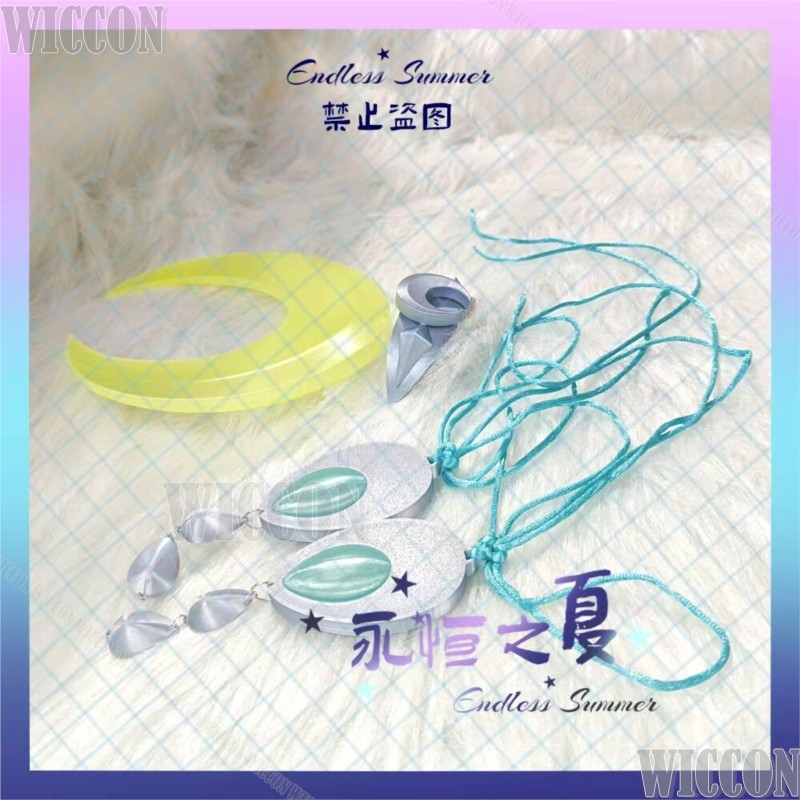 Zibai Cosplay Costume Game Gen - Women Accessories Earrings 评论和价格
